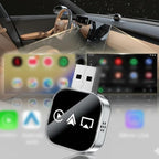 Wireless Carplay Mirror Link Adapter for Apple,3 in 1 Bluetooth Mirroring iOS Phone to Car Screen Adapter 2026 Wired to Wireless Portable USB Car Play Screen Connector for Android to Watch Movies