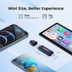 Carlinkit Mini SE Pro Wireless CarPlay Adapter, Wired to Wireless Converter for OEM Factory Wired CarPlay/Android Auto Cars, 5GHz WiFi Fast Connect with USB C/A Dual Port