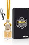 Ikeda Car Air Freshener: Hanging Car Smell Air Freshener | 10ml Hanging Car Perfume | Long Lasting Fragrance | Strong Scents Diffuser for Auto Home (Hami-melon|Circular)