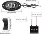 20 Pods Rock Lights Pure LED Lights for Car SUV Ambient Underglow Lights Waterproof Neon Trail Rig Lamp Lighting for Truck