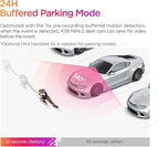 VIOFO Dash Cam A119 Mini 2, STARVIS 2 Sensor, 2K 60fps/HDR 30fps Voice Control Car Dash Camera with 5GHz Wi-Fi GPS, Night Vision 2.0, 24H Parking Mode, Supercapacitor (SD Card Not Included)