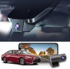 Fitcamx Front 2K+Rear 1080P Dash Cam for 2019-2025 Lexus ES350 ES300h ES250 F Sport, OEM Look, Dual 1440P+1080P HD Video, WiFi & APP, Loop Recording, G-Sensor, Easy to Set, 64GB Card