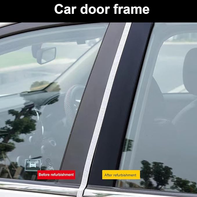 Interior Car Cleaner - 30ML Refurbishment Liquid for Deep Cleaning, Fast Acting Shine Formula with Protective Coating Effect, Automotive Detailing Solution for Seat Armrest Wheel Trim Motorcycle Use
