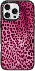 CASETiFY Impact iPhone 16 Pro Max Case [Slim/Compatible with Magsafe / 8.2 ft. 4X Military Grade Drop Protection] - Y2K Jaguar - Clear Black