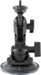 Delkin Devices Fat Gecko Mini Suction Camera Mount - Powerful Suction Cup Camera Mount for Car, Motorcycle, Desk, Window | Secure and Adjustable Action Camera Holder for Video Recording