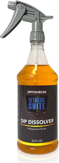 DipYourCar.com Plasti Dip Dissolver - Finish Remover, Striper, and Cleaner for Plastic Dip Painted Cars - Liquifies and Removes Dip to Thin to Peel (32 oz Spray Bottle)