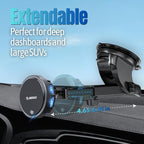 Esoulk [2026 Upgraded] Qi2 25W Fast Wireless Car Charger with Cooling Fan, MagSafe Compatible Magnetic Mount, 3-in-1 Dashboard/Windshield/Air Vent Phone Holder for iPhone & Android