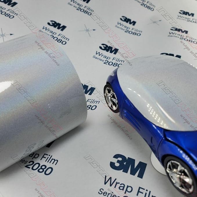 3M Car Wrap Roll 2080 Gloss Flip Ghost Pearl | GP280 | (Sample 3in x 5in) | Automotive Vinyl Wrap for Cars - Car Interior Wrap & Exterior