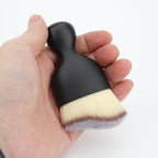 Car Detailing Brush, Soft Bristle Cleaning Brush, Scratch-Free Auto Duster Tool for Dashboard, Air Vents, Leather & Interior Cleaning (Black&Brown&White)