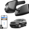 Mangoal Front 4K & Rear 1080P Dash Cam Custom Fit for Dodge Durango 2016 2017 2018 2019 2020 2021 2022 2023 2024 2025 2026 (Model A), GT R/T SRT SXT,Integrated OEM Look, UHD 2160P, 128GB Card