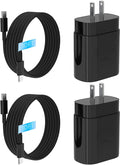 iPhone 16 15 Charger Fast Charging, 30W USB C Charger Block 10FT Cable for iPhone 15 16 Plus Pro Max/iPad Pro/AirPods, PD USBC Power Adapter Wall Plug with Extra Long Type C to C Cord (Black, 10FT)