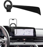 PZK Car Phone Mount for Hyundai Elantra 2021-2025 2026 SE/SEL/Sport/Limited/N Line Accessories 8-Inch/10.25-Inch Screen Car Phone Holder Compatible with Magsafe 360° Rotation Phone Cradles