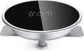 i.VALUX Embed in Desk Wireless Charger,15W Fast Charging Pad Phone Charger,Hidden Desk Grommet Qi Charging Station Compatible with iPhone 17/Air/16/15/14/13/12/11/11 Pro/8/Xs Max/XR/Galaxy S22/S21