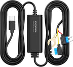 DDPAI Dash Cam Hardwire Kit, 10Ft Type-C USB Dash Camera Hard Wire Kit Compatible with N5 Dual, Z50 Pro, Z60 & Z60 Pro, Z90 Pro & Z90 Master Dashcam, Enabling 24 Hours Parking Monitor, 12V/2A to 5V/3A