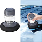 Car Flow Tire Shine Applicator, Reusable Non-Drip Streak-Free Tire Dressing Applicator Pad, Automotive Tyre Shining Detailing Tool, Compatible with Most Tyre Shine and Gels
