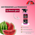 3E Car Air Freshener Premium Watermelon Scent 16 fl oz – Professional Automotive Air Freshener & Odor Eliminator, Long-Lasting Interior Fragrance for Cars, Trucks, SUVs, RV, Home & Office (WATERMELON)