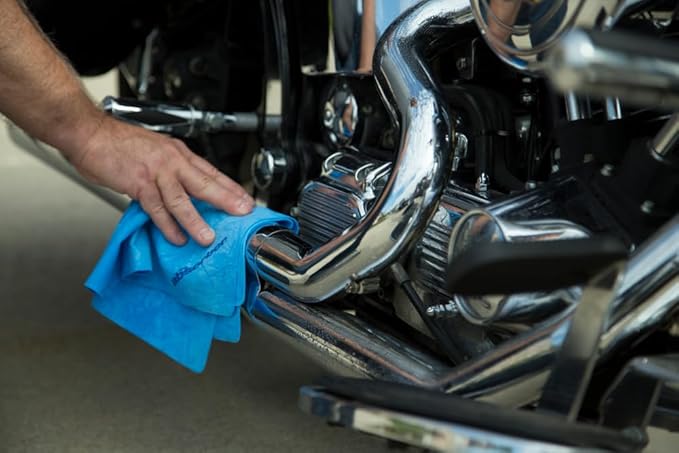 CleanTools The Absorber Synthetic Premium Drying Chamois Cloth for Car: Super Absorbent, Scratch-Free and Washable | 17-Inch x 13-Inch, Small, Color Assorted (PN: 12951)