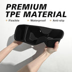 Muslogy Center Console Cup Holder Inserts Compatible with Kia Telluride 2020-2025 2026 Accessories Middle Console Front and Rear Drink Stopper Non-Slip TPE Organizer Cup Holder Replacement 2PCS Set