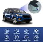 Fitcamx 4K Dash Cam Suitable for Ford Escape Explorer & Lincoln Aviator Nautilus Navigator Corsair, Integrated OEM Look, UHD 2160P Video WiFi, G-Sensor, Loop Recording, Easy to Install, 64GB Card
