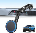 Magnetic Phone Mount for Ford Bronco 2021-2026 2/4 Door, Aluminum Alloy Phone Holder, MagSafe Phone Mount for iPhone 12-17 Series, for Ford Bronco Accessories, OEM Screws Dash Mount Install