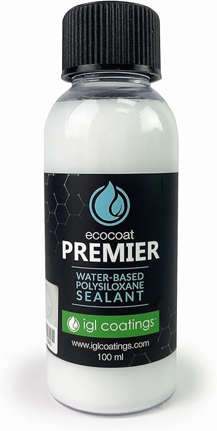 IGL Coatings Ecocoat Poly – Hydrophobic Spray Coating, High Gloss & UV Protection, Long-Lasting Ceramic Sealant for Cars, Water-Repellent & Easy Application – Eco-Friendly & VOC-Compliant (50ml)