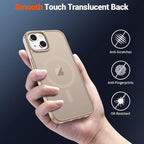 SUPFINE Magnetic for iPhone 15 Case(Compatible with MagSafe)(Military Grade Drop Protection) Slim Translucent Matte Shockproof with Anti-Fingerprint Phone Case,Desert Gold
