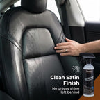Magic Finish All-In-One Leather Conditioner & Vinyl Restorer (16 oz) – Non-Greasy Formula w/UV Shield – Nourishing Multi Surface Cleaner for Cars & Furniture – Leather Protector Spray (Coconut)