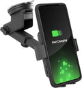 Encased Wireless Car Charger Mount Phone Holder - Auto Clamping Fast Charging Qi Holder for Galaxy S24/S23/S22/S21/S20/Plus/Ultra Car Mount