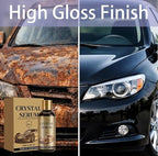 2Pcs PTZ Crystal Serum, Advanced Graphene Ceramic Coating for Cars, Ceramic Car Coating Kit, Long-Lasting Shine & Easy Maintenance
