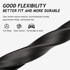 2PCS Car Seat Gap Filler and Organizer, Universal Console Catcher Fill The Gap Between Seat and Console, Anti-Drop Organizer | Suitable for Most car Models.（Black）