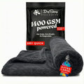 Premium DryStang Car Drying Towel, 1400 GSM Extra Large 24"x36" Double Sided Microfiber Drying Towel Car Truck, Durable XL, Ultra Absorbent Drying Towel, No Lint, No Scratch, No Water Spots, No Streak