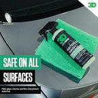 3D Waterless Car Wash - Easy Spray Waterless Detailing Spray - No Soap or Water Needed - Great on Cars, RVs, Motorcycles & Boats 16oz.