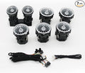 64 Colors for Mercedes Benz C180 C200 C250 C300 C400 C43AMG C63AMG 2019 2020 2021 Air Vent New EQS Air Vent Outlet Nozzle Atmosphere Lamp,7pcs Air Vent Ambient Light Kit