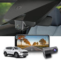 Fitcamx Front 2K+Rear 1080P Dash Cam Adapts for Hyundai Santa Fe 2021-2023 (#S1500 S2500) with Auto-Dimming, OEM Look, Dual HD Video, WiFi & APP, Loop Recording, G-Sensor, Easy to Set, 64GB Card