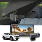 Fitcamx Front 4K+Rear 1080P Dash Cam Adapts for Hyundai Santa Fe 2021-2023 (#S1500 S2500) has Auto-Dimming, OEM Style, Dual HD Video, WiFi & APP, Loop Recording, G-Sensor, Easy to Use, 128GB Card
