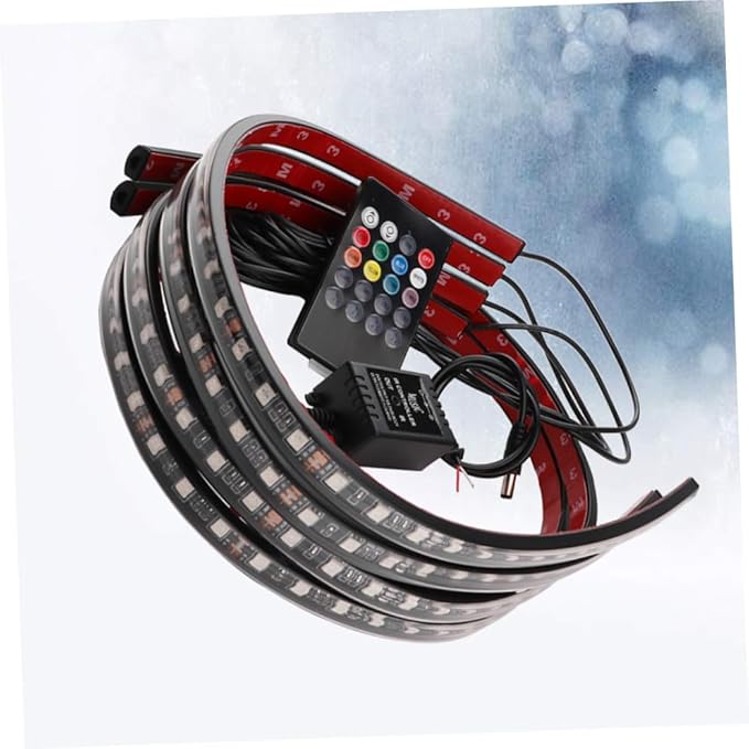 Cabilock Sound Activated Car Light Kit Ambient Lighting for Vehicle Decoration for Parties and Night Driving