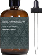 Essentially KateS Premium Citronella Oil 4 Fl Oz - 100% Pure and Natural - with Sprayer and Dropper