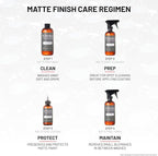 Dr. Beasley's Matte Paint Prescription Detailing Kit, Designed for Matte Cars and Motorcycles, 100% VOC Free, 2 Years of Protection, 4 Piece Set