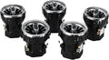 Turbine Air Vent,LED Front Turbine Ambient Light,5pcs Air Vent Ambient Light Kit Replacement Compatible for Benz C GLC Class W205 X253 2015 2018