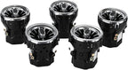 Turbine Air Vent,LED Front Turbine Ambient Light,5pcs Air Vent Ambient Light Kit Replacement Compatible for Benz C GLC Class W205 X253 2015 2018