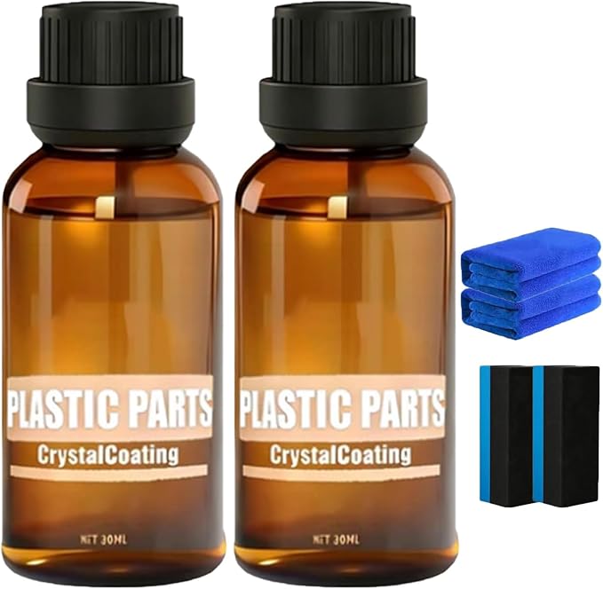 Crystal Serum Ceramic Coating for Cars, 9h+ Ceramic Armor, Crystal Gloss Auto Coating Liquid, Advanced Graphene Coating for Cars (2Pcs)