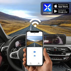Fitcamx 4K Dual Dash Cam for 2018-2023 BMW 5 7 Series 530i 540i M550i 740i 750i M760i (G30/G11), OEM Look, Front 2160P+Rear 1080P Video, WiFi & APP, Loop Recording, G-Sensor, Easy to Set, 128GB Card