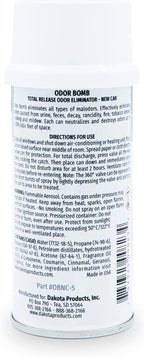 5oz. Dakota Odor Bomb Car Odor Eliminator - New Car Scent