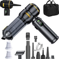 NWDEY Car Vacuum Cleaner High Power 20000Pa – Cordless Handheld Mini Vacuum & Air Duster for Car & Desk, Home, Office & Camping, Ideal Gift for Men & Women, 6000mAh Battery (Fast Charging Edition)