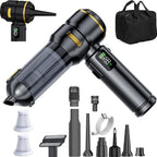 NWDEY Car Vacuum Cleaner High Power 20000Pa – Cordless Handheld Mini Vacuum & Air Duster for Car & Desk, Home, Office & Camping, Ideal Gift for Men & Women, 6000mAh Battery (Fast Charging Edition)