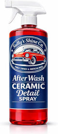 Sully’s After Wash Ceramic Spray Coating – SiO2 Quick Detailer – High Gloss, Water Beading & Hydrophobic Protection – Streak-Free Spray Sealant for Cars, Trucks & RVs – 16 oz