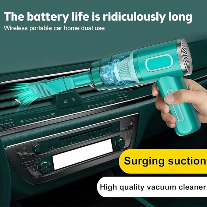 Powerful Vacuum Cleaner, Cordless Handheld Dry and Wet Wireless, car