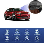 Fitcamx 4K Dash Cam Suitable for Ford Mustang Mach-E 2021-2025 GT Select Premium, OEM Factory Look, 2160P UHD Video, Built-in WiFi & APP, Loop Recording, G-Sensor, Plug & Play, 64GB Card