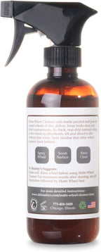 Dr. Beasley's Matte Wheel Cleanser 12 fl oz - Restores Matte, Satin Powder Coated Finish to Original Look, Removes Brake Dust, Road Grime, No Fillers or Residue, Safe pH Balanced