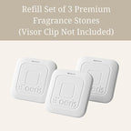 Aeris Car Fragrance Refill Kit - Includes 3 Pack Refill Scent Stones (Creed Noir (3 Pack Refill Kit))
